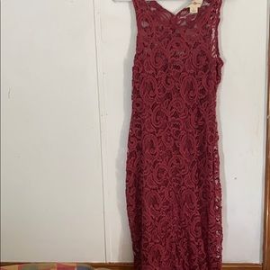 Wishful Perks Lace Dress